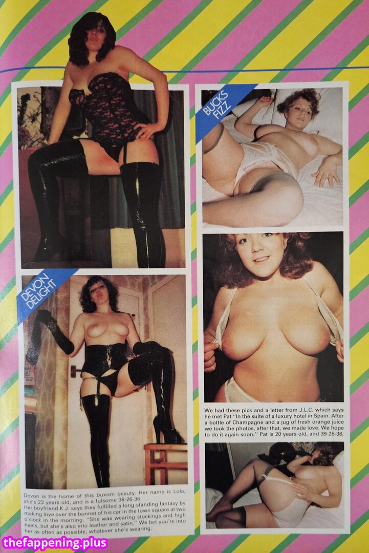 1980'S & Early 90'S Page 3 Girls / GlamourTeaJames / https: / mariawhittaker Naken OnlyFans Foto #1153