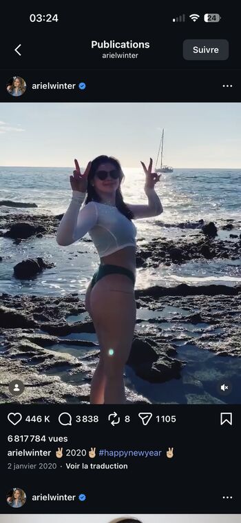 Full leaked Ariel winter private onlyfans photo
