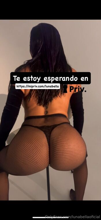 Full leaked Lunabellaoficial private onlyfans photo