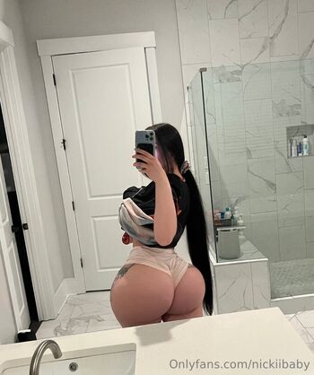 Full leaked Nickiibaby private onlyfans photo